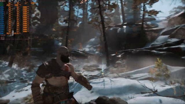 God of War RYZEN 5 1600 + GTX 1060 3 Gb Настройки графики смотреть онлайн