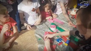 9 мая мастер класс изготовление броши из георгиевской ленточки и бумажной гвоздики#krisfesh