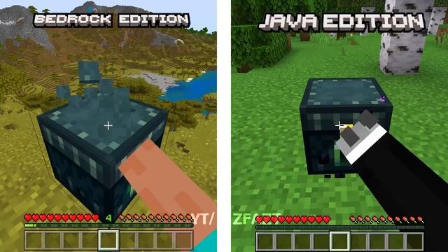 Java vs Bedrock смотреть онлайн