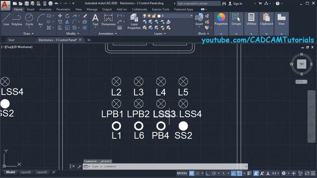 AutoCAD Electrical Control Panel Board Drawing Tutorial for Electrical Engineers смотреть онлайн