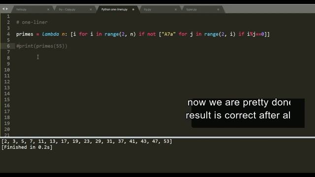 python - Find all prime numbers in an interval. смотреть онлайн