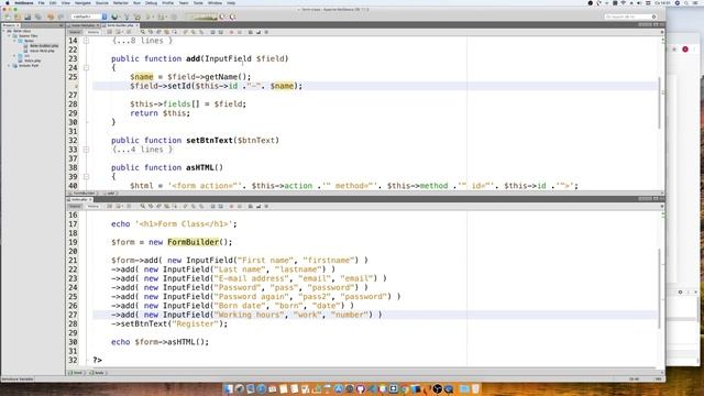 Form-építő osztály PHP-ban (Objektumorientált programozás) смотреть онлайн