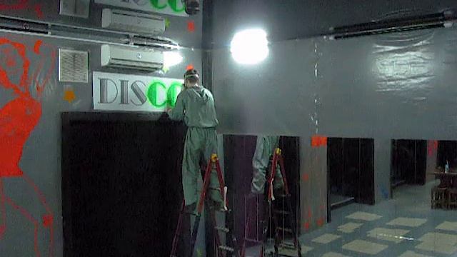 Роспись интерьера ночного клуба смотреть онлайн