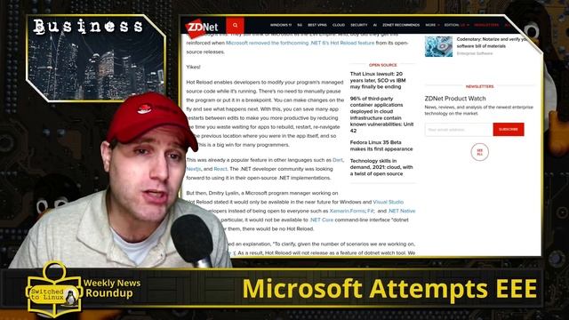 Microsoft Attempts Embrace, Extend, Extinguish смотреть онлайн