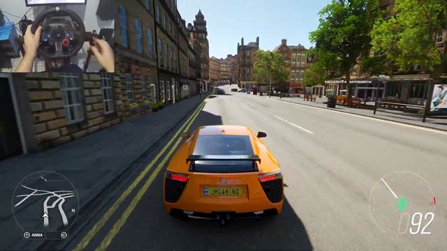 LEXUS LFA - Forza Horizon 4 (Steering Wheel) Gameplay смотреть онлайн