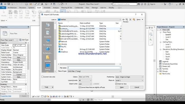 How to Import AUTOCAD File to REVIT смотреть онлайн