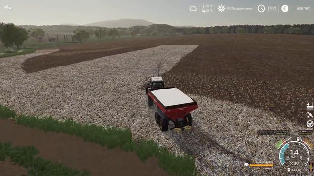 ? #FS19. Уборочная, продолжение... Очередной день в колхозе. стрим #26 смотреть онлайн