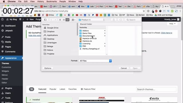 How to Make a WordPress Website in 5 Minutes ENGLISH Tutorial смотреть онлайн