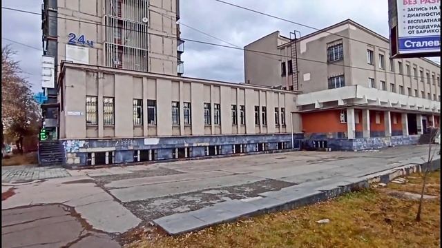 Магнитогорск, проспект Карла Маркса, от центрального рынка до улицы Грязнова (25.10.2020) смотреть онлайн