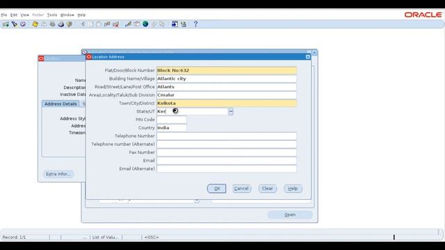 Adding a new location In Oracle E-Business Suite #2 смотреть онлайн