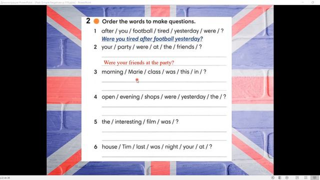 Past simple revision смотреть онлайн