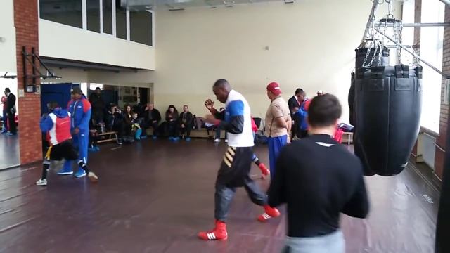 Тренировка Ломаченко и..сб.Кубы по боксу @ Lomachenko & Cuban fighters training! @ukraineatamanspro смотреть онлайн