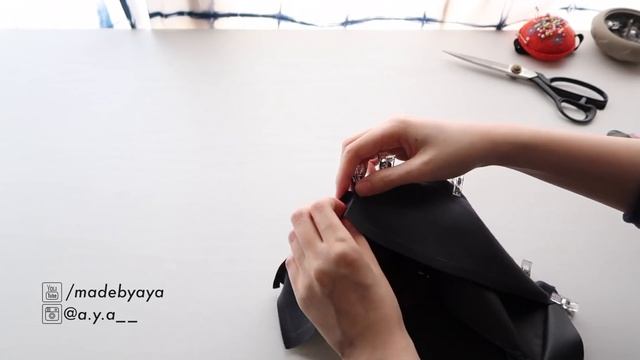 DIY Fanny Pack / Bum Bag // ボディバッグの作り方 / Costura Riñonera DIY / Sewing Tutorialㅣmadebyaya смотреть онлайн