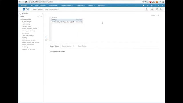 SQL Editor for Solr SQL смотреть онлайн