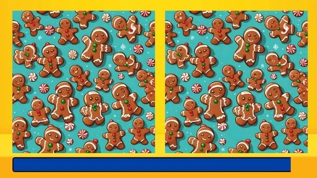 Christmas Spot the Difference Game | Festive Holiday Puzzle Challenge смотреть онлайн