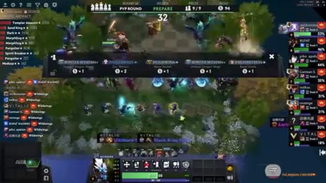dota auto chess - 9 assassins combo by queen player - queen gameplay autochess смотреть онлайн
