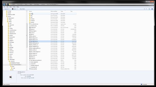 SCS Modding Tutorials 1 - Extracting Game Archives Part 2