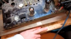 Подключаем гитару к ламповой родиоле.