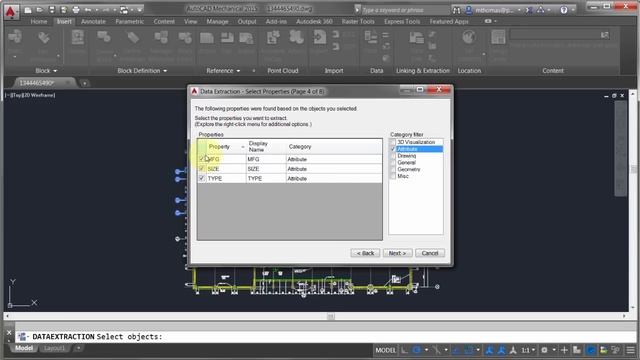 AutoCAD Attribute Extraction смотреть онлайн