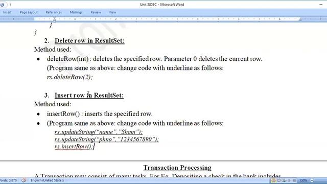 37 JDBC TheoryLast RecordSet Transaction смотреть онлайн