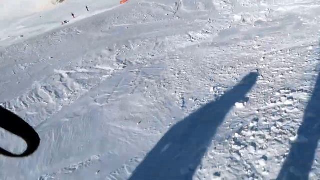 Гудаури - обзор новой трассы с видом на Казбек. Горнолыжный сезон Грузии 2020 смотреть онлайн