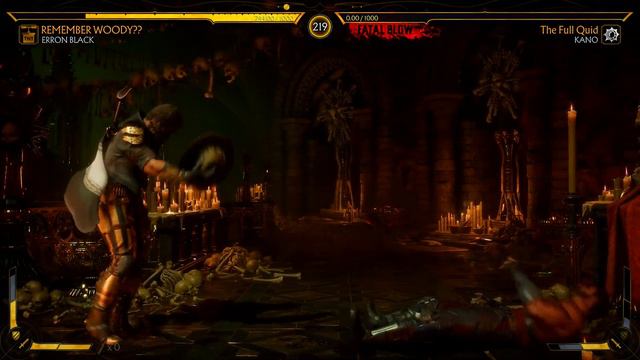 MK11 *GOLDEN ERRON BLACK* KLASSIC TOWER GAMEPLAY!! (ENDING) смотреть онлайн
