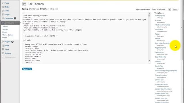 How to create a static HTML Wordpress page template смотреть онлайн