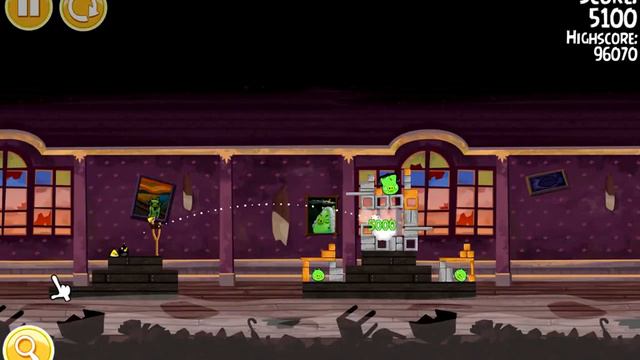 Angry Birds: Seasons. Haunted Hogs (level 1-1) 3 stars Прохождение от SAFa смотреть онлайн