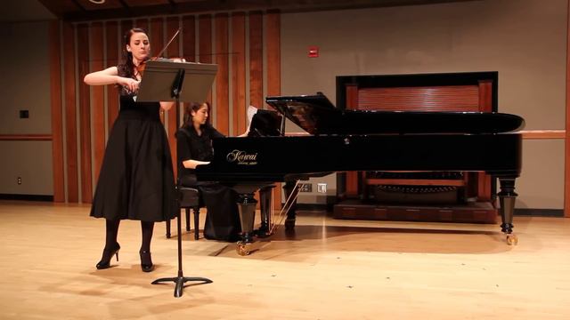 Denise's Senior Violin Recital Part 1 - Boulanger смотреть онлайн