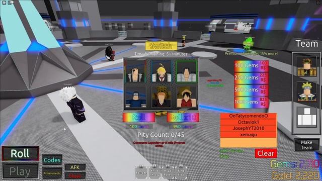 ALL *5* NEW SECRET OP CODES! Anime Mania Roblox смотреть онлайн