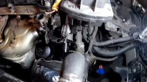 Peugeot 307  Замена термостата