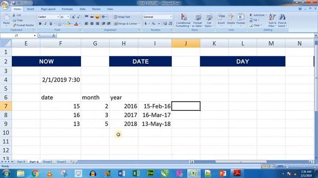 Ms Excel 2007 Tutorial Part 6 смотреть онлайн