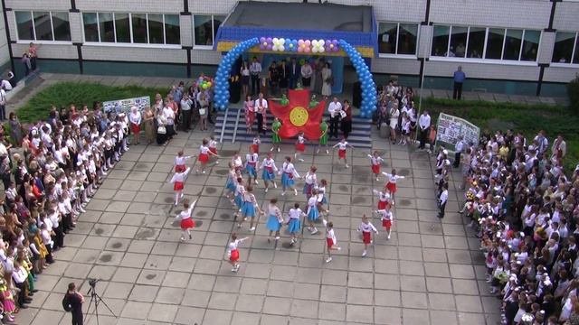 270516 Последний звонок Днепропетровск Школа №134 Украинский танец смотреть онлайн