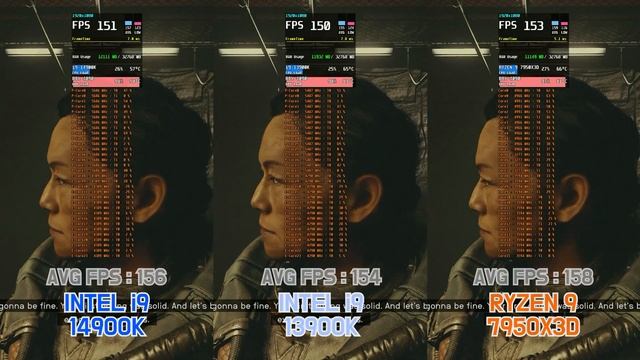 INTEL i9 14900K vs 13900K vs RYZEN 5 7950X3D with RTX 4090 (7 Games / FHD / 1080p) смотреть онлайн