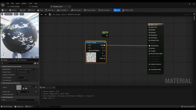 Translucent or masked materials in Unreal engine 5 смотреть онлайн
