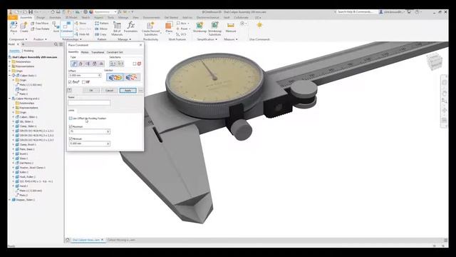Autodesk Inventor - Constraints with Limits смотреть онлайн