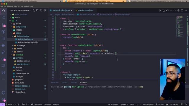 #55 - Como utilizar Cookies em uma aplicação com ReactJs | MERN STACK смотреть онлайн