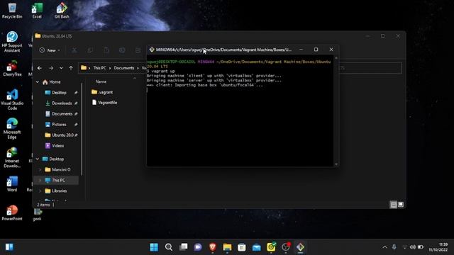 How to Install, Provision, and Run Multiple Vagrant Machines with VS code смотреть онлайн