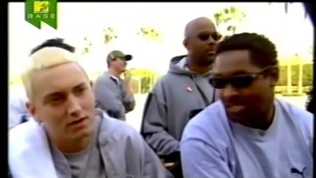 THE MAKING OF `SLIM SHADY` WITH DR,DRE & EMINEM PART 1 смотреть онлайн