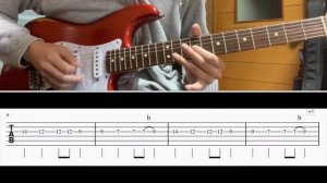 [TAB譜] Can't Repeat/The Offspring Guitar riff [ギター]