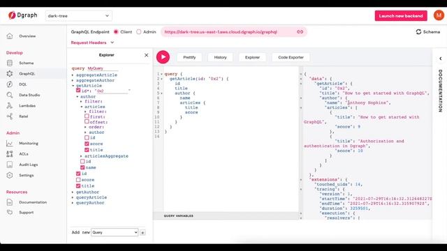 Filtering Queries By ID in Dgraph смотреть онлайн