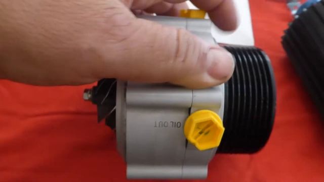 ROTREX C15-60 SUPERCHARGER 80mm pulley смотреть онлайн