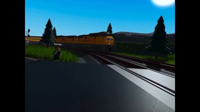 Roblox train simulator in VR?! смотреть онлайн