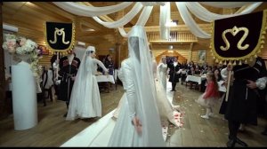 Встреча невесты в ресторане / кавказские танцы  / адыгейская свадьба