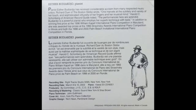 2. Douze Études Caractéristiques Op 2 No 2, Henselt Piano Works, Esther Budiardjo, Piano смотреть онлайн