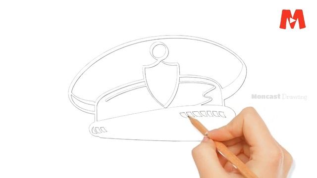 How to Draw a Police Hat | Drawing a Police Cap смотреть онлайн