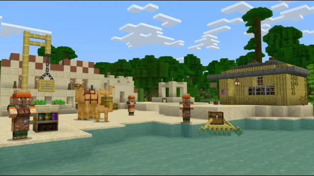 Minecraft beta 1.19.50.21 Camellos,bambú y mas!!!!!! смотреть онлайн