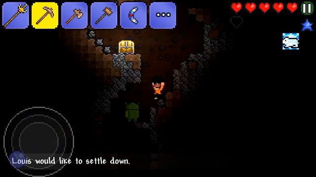 [Шахта] Let'sPlay Play Terraria Android #2 смотреть онлайн