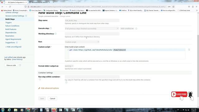 Create TeamCity Project & Docker Using GitHub Repository For ELK Stack Automation | CICD смотреть онлайн