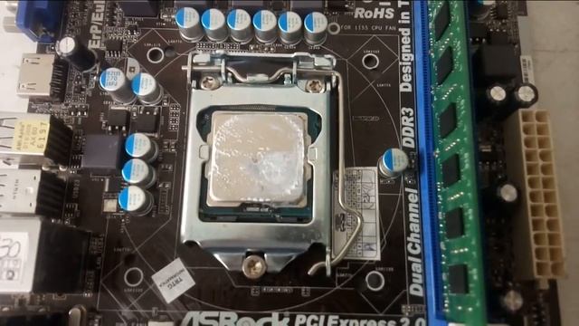 Placa Mãe Asrock H61M-HVS É 1155 E Aceita Cooler 775 Seria Bom Se Fossem Todas Assim Sem Gambiarra смотреть онлайн